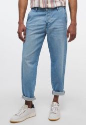 Męskie Spodnie Jeansowe MUSTANG Toledo Loose Denim Blue 1013696 5000 683. Niebieskie jeansy męskie Mustang. Za 219.99 zł.