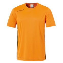 Jersey Uhlsport Essential. Brązowe koszulki sportowe męskie Uhlsport, m, bez wzorów, z jersey, bez kołnierzyka, bez ramiączek, na fitness i siłownię. Za 95.50 zł.