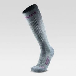 Skarpety narciarskie damskie UYN Ski One Comfort Fit. Szare skarpety damskie UYN, bez wzorów. Za 149.99 zł.