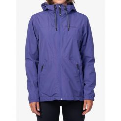 Kurtka przeciwdeszczowa damska Hannah Goldie. Fioletowe kurtki damskie Hannah, bez wzorów, bez kaptura, trekkingowe. Za 390.40 zł.