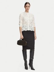 Morgan Spódnica ołówkowa 242-JROSE.F Czarny Slim Fit. Czarne spódnice damskie Morgan, bez wzorów, z bawełny, ołówkowe. Za 299.99 zł.