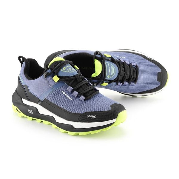 Niskie buty terenowe wodoodporne męskie Alpine Pro Qede 2. Niebieskie trekkingi męskie Alpine Pro, trekkingowe. W wyprzedaży za 449.00 zł.