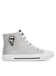 KARL LAGERFELD Trampki Z31171 M Szary. Szare trampki i tenisówki dziewczęce KARL LAGERFELD, bez wzorów, z materiału, bez zapięcia. Za 267.99 zł.