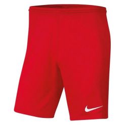 Spodnie piłkarskie męskie Nike Dry Park Iii. Białe spodnie sportowe męskie Nike, l, z aplikacjami, z materiału, na fitness i siłownię, dri-fit (nike). Za 131.00 zł.