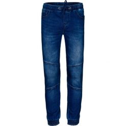 Spodnie Ciemne Jeansowe, JOGGERY Męskie, Casualowe, z Elastanem, Zwężana Nogawka -QUICKSIDE. Spodnie materiałowe męskie Quickside, l, bez wzorów, z bawełny. Za 111.00 zł.