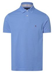 Tommy Hilfiger koszulka polo Mężczyźni Bawełna niebieski, XXL. Niebieskie koszulki polo męskie Tommy Hilfiger, m, bez wzorów, z bawełny, bez kołnierzyka, bez ramiączek. Za 279.95 zł.