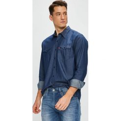 Levi's - Koszula. Brązowe koszule męskie Levi's, z bawełny, z klasycznym kołnierzykiem, z długim rękawem. Za 259.90 zł.