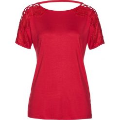 Shirt bonprix czerwony. Bluzki damskie bonprix. Za 69.99 zł.