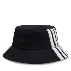 Kapelusz adidas. Czarne czapki i kapelusze damskie Adidas, bez wzorów. Za 99.99 zł.