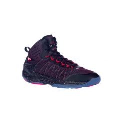 Buty do koszykówki Shield 500 dla graczy zawodowych uniwersalne czerwono-czarne. Buty sportowe męskie marki B'TWIN. Za 199.99 zł.