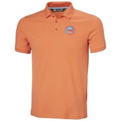 Koszulka sportowa męska Helly Hansen Race 2.0. Brązowe koszulki polo męskie Helly Hansen, m, z aplikacjami, z dzianiny, bez kołnierzyka, bez ramiączek. Za 340.30 zł.