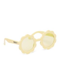 Okulary przeciwsłoneczne Roxy. Żółte okulary przeciwsłoneczne dla dzieci Roxy. Za 29.99 zł.