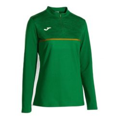 Damska bluza rozpinana do połowy Joma Record III. Żółte bluzy sportowe damskie Joma, l, bez wzorów, z gumy, bez kaptura, do biegania. Za 286.00 zł.