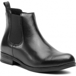 Sztyblety SERGIO BARDI - Brianza FW127355318CC 101. Czarne kozaki damskie Sergio Bardi, ze skóry. W wyprzedaży za 199.00 zł.