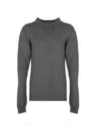 La Haine Inside US Sweter | 3M LM279 | Mężczyzna | Szary. Szare swetry przez głowę męskie La Haine Inside Us, m, bez wzorów, z dzianiny, bez kołnierzyka. W wyprzedaży za 489.00 zł.