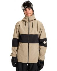 Kurtka do sportów zimowych techniczna dla Mężczyzn HIGH IN THE HOOD. Czerwone kurtki snowboardowe męskie Quiksilver, l, bez wzorów, z materiału, bez kaptura, narciarskie. Za 762.30 zł.