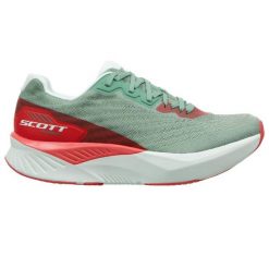 Buty do biegania dla kobiet Scott Pursuit Zielono-Różowe 40.5. Brązowe obuwie sportowe damskie Scott, bez wzorów, do biegania. W wyprzedaży za 445.35 zł.