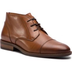 Trzewiki TOMMY HILFIGER - Essential Leather Toecap Boot FM0FM02138 Winter Cognac 906. Kozaki męskie marki Tommy Hilfiger. Za 699.00 zł.