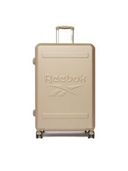 Reebok Walizka duża CEO-RBK-WAL-023-CCC-L Beżowy. Żółte walizki męskie Reebok, bez wzorów, z tworzywa sztucznego, duże. Za 349.99 zł.