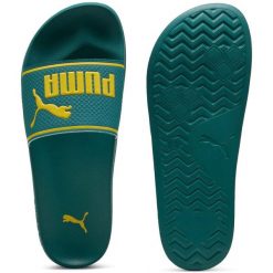 Slaps Puma Leadcat 20. Zielone klapki damskie Puma, bez wzorów, z syntetyku, sportowe, bez obcasa. Za 290.00 zł.