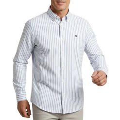 Koszula z długim rękawem Superdry Preppy Oxford. Niebieskie koszule męskie Superdry., m, bez wzorów, z bawełny, eleganckie, bez kołnierzyka, bez ramiączek. Za 319.45 zł.