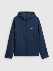 4F Kurtka przejściowa membrana 5000 męska - granatowa XL. Niebieskie kurtki męskie 4f, m, bez wzorów, bez kaptura. Za 299.99 zł.