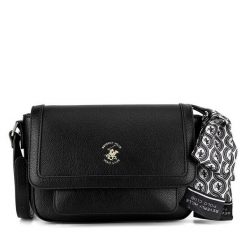 Torebka Beverly Hills Polo Club. Niebieskie listonoszki damskie Beverly Hills Polo Club, bez wzorów, bez dodatków. Za 149.99 zł.