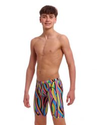 Spodenki FUNKY TRUNKS Curl Curl - jammery chłopięce 140-152cm/10/UK26. Kąpielówki dla chłopców FUNKY TRUNKS, bez wzorów, z materiału, wakacyjne. Za 199.00 zł.