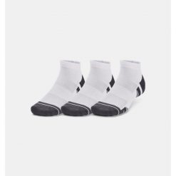 Skarpety sportowe Under Armour 1379504 3-pak. Białe skarpety męskie Under Armour, bez wzorów. Za 53.99 zł.