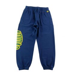Spodnie dresowe męskie Adidas VRCT. Niebieskie spodnie sportowe męskie Adidas, l, bez wzorów, z dresówki, do biegania. Za 207.36 zł.