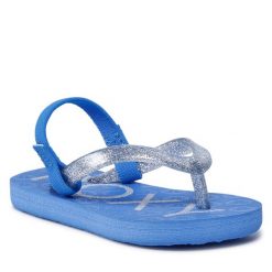 Sandały Roxy. Szare sandały dziewczęce Roxy, bez zapięcia. Za 39.99 zł.