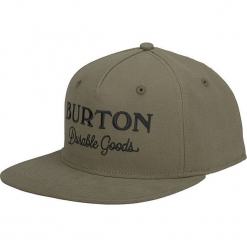 Czapka "Durable" w kolorze khaki. Brązowe czapki i kapelusze męskie Burton. W wyprzedaży za 56.95 zł.