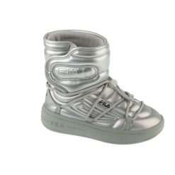 Buty turystyczne zimowe śniegowce damskie, Superbubble Boot. Szare obuwie sportowe damskie Fila, bez wzorów, trekkingowe. Za 389.00 zł.