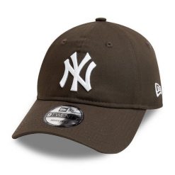 Czapka z daszkiem New Era MLB New York Yankees. Białe czapki i kapelusze męskie New Era, bez wzorów, z bawełny, eleganckie. Za 126.50 zł.