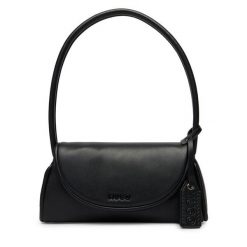 Torebka HUGO. Czarne torebki do ręki damskie Hugo, bez wzorów, klasyczne, bez dodatków. Za 429.99 zł.