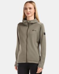 Damska bluza funkcyjna Kilpi SEVELEN-W. Zielone bluzy damskie Kilpi, bez wzorów, z materiału, bez kaptura. Za 473.69 zł.