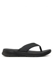 Skechers Japonki Go Consistent Sandal-Penthouse 229036/BBK Czarny. Czarne klapki męskie Skechers, z materiału. Za 199.99 zł.