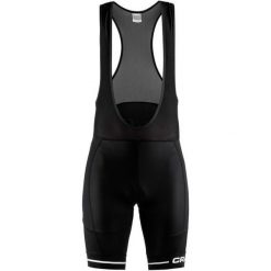 Craft Spodenki Rowerowe Męskie Rise Bib, Czarno-Biały Xl. Szorty męskie marki Craft. W wyprzedaży za 199.00 zł.