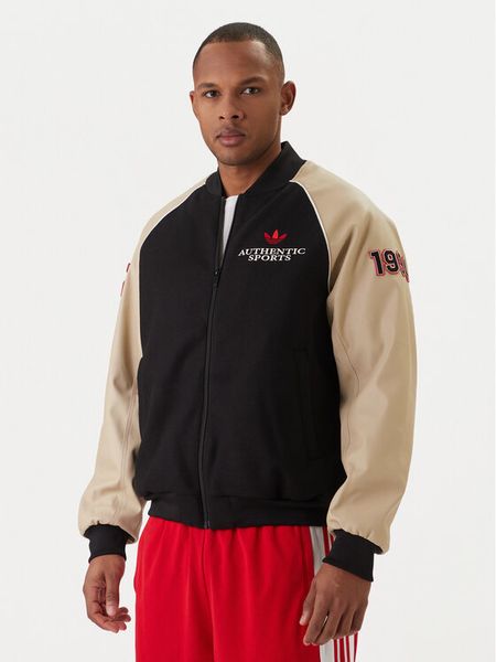 Adidas Kurtka bomber adicolor SST SSKE2243 Czarny Regular Fit. Czarne kurtki męskie Adidas, l, bez wzorów, z syntetyku, bez kaptura. Za 824.99 zł.
