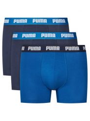 Puma Komplet bokserek 938327 Granatowy. Niebieskie bokserki męskie Puma, m, bez wzorów, z bawełny. Za 99.99 zł.