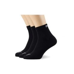 Skarpety męskie Puma QUARTER 3-PACK. Czarne skarpety męskie Puma, bez wzorów. Za 42.99 zł.