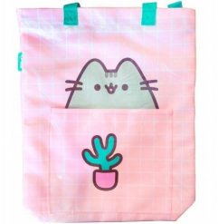 Pusheen TORBA NA RAMIE 33X41X8 PUSHEEN PINK FO. Różowe torby i plecaki dziecięce Pusheen. Za 29.51 zł.