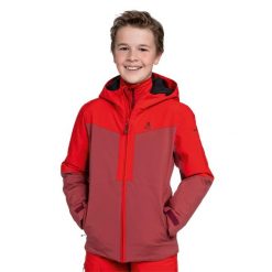 Kurtka narciarska chłopięca Schöffel Rastkogel. Czerwone buty zimowe chłopięce Schöffel, na zimę, bez wzorów, sportowe, bez kaptura. Za 999.99 zł.