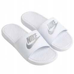 Klapki Męskie Sportowe Nike Benassi Jdi. Białe klapki męskie Nike, sportowe. Za 115.20 zł.