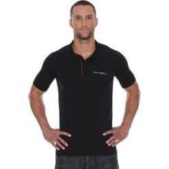 Brubeck Koszulka męska polo Prestige z krótkim rękawem czarna r. L (SS10920). Koszulki polo męskie Brubeck, z krótkim rękawem. Za 105.55 zł.
