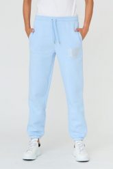 JUICY COUTURE Błękitne damskie spodnie Heart Diamante, Rozmiar M. Niebieskie spodnie dresowe damskie Juicy Couture, m, z aplikacjami, z bawełny. W wyprzedaży za 299.99 zł.
