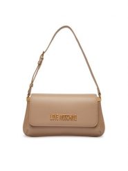 LOVE MOSCHINO Torebka JC4058PP1PLO0105 Beżowy. Brązowe torebki do ręki damskie Love Moschino, bez wzorów, ze skóry, bez dodatków. Za 749.99 zł.
