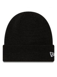 New Era Czapka Wool Cuff Knit Beanie 60424814 Czarny. Czarne czapki i kapelusze damskie New Era, na zimę, bez wzorów, z materiału. Za 139.99 zł.