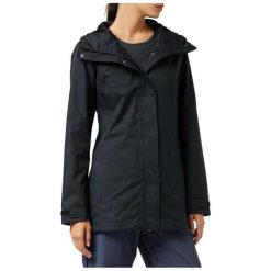 Kurtka trekkingowa damska Columbia Splash. Czarne kurtki damskie Columbia, bez wzorów, z poliesteru, bez kaptura. Za 381.70 zł.