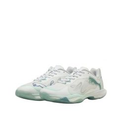 Buty do piłki ręcznej PUMA Vantage Nitro W+ Game On Białe/Niebieskie. Białe obuwie sportowe damskie Puma, bez wzorów, z materiału, do piłki ręcznej. Za 539.99 zł.